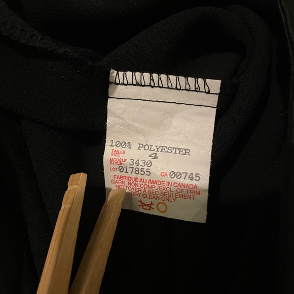 JS collections sided sheer rhinestone pants size 4 EUC - Picture 7 of 7